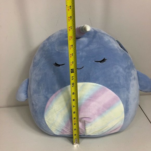Squishmallow Naomi The Narwhal Plush 16” 2021 Christmas Stuffed Animal Toy New - Picture 12 of 12